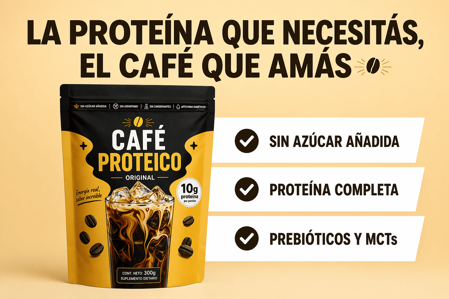 Cafe Proteico | Nutrición y energía en equilibrio