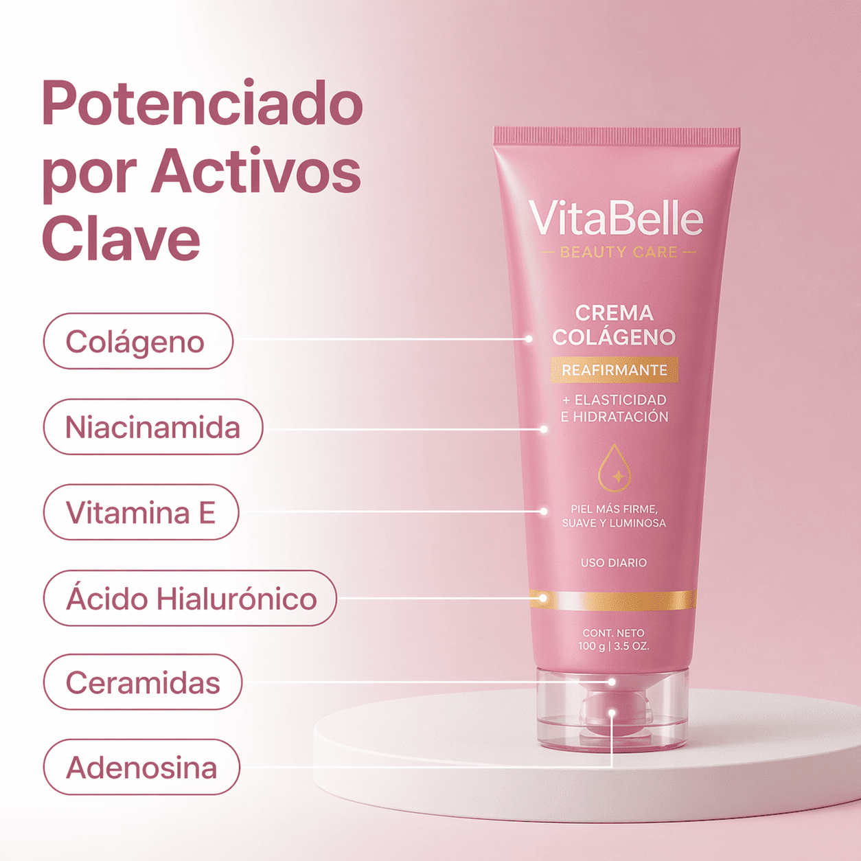VitaBelle | Mascarilla Nocturna de Colágeno