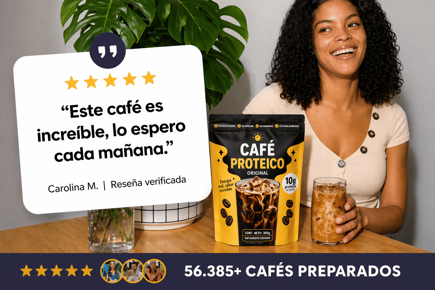 Cafe Proteico | Nutrición y energía en equilibrio