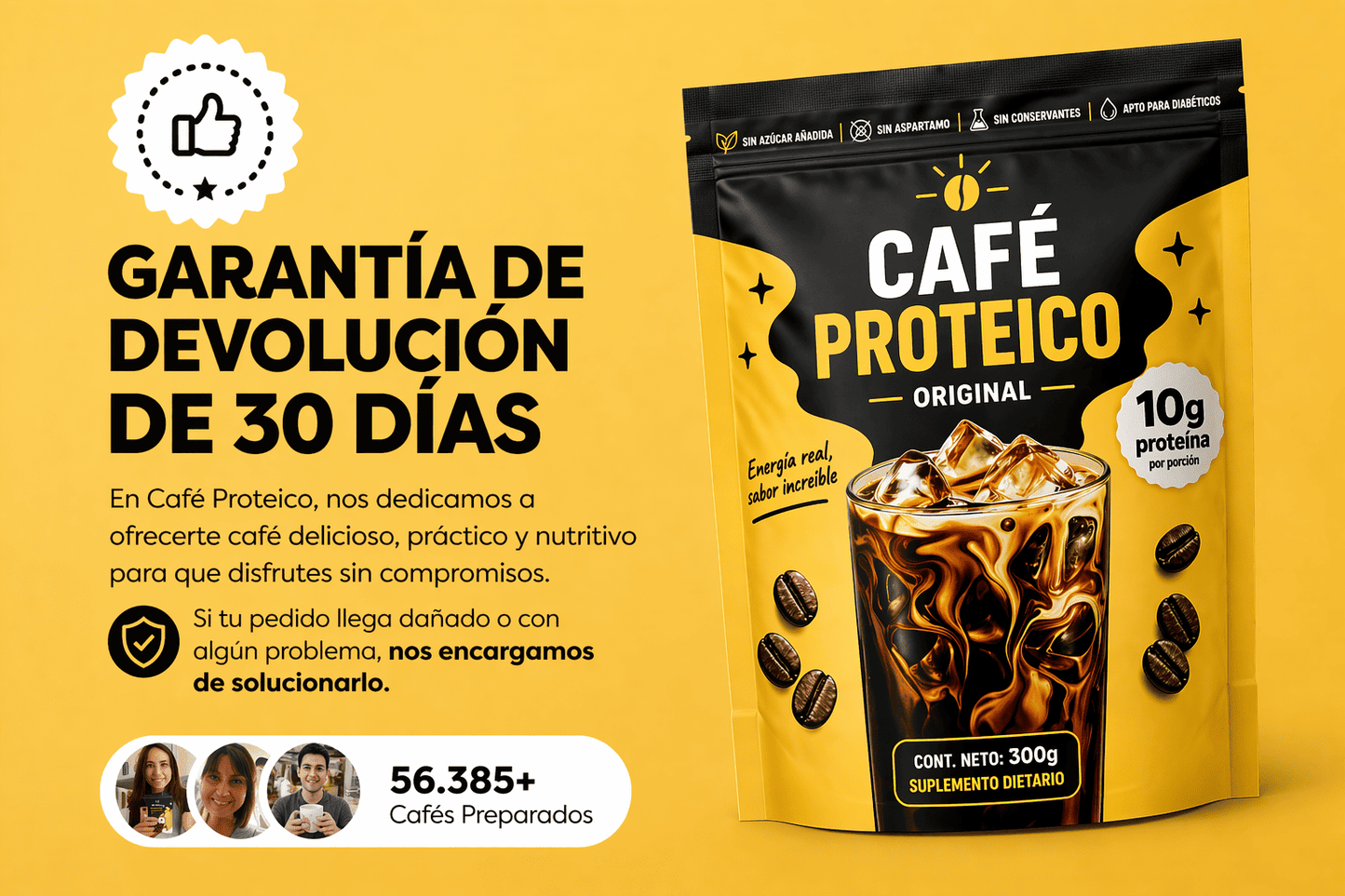 Cafe Proteico | Nutrición y energía en equilibrio