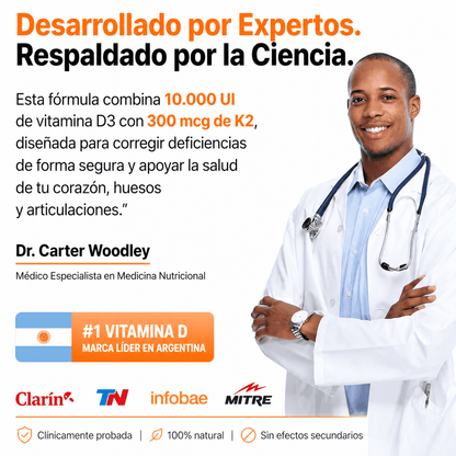 D3 K2 Balance | Vitaminas para energía, huesos y bienestar