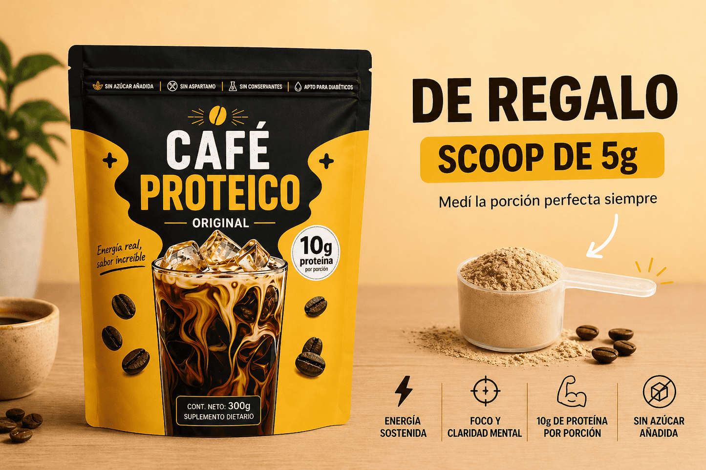 Cafe Proteico | Nutrición y energía en equilibrio
